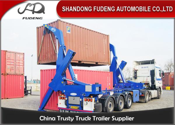 20 Foot / 40 Foot Side Loader Trailer With Hydraulic Lifting System