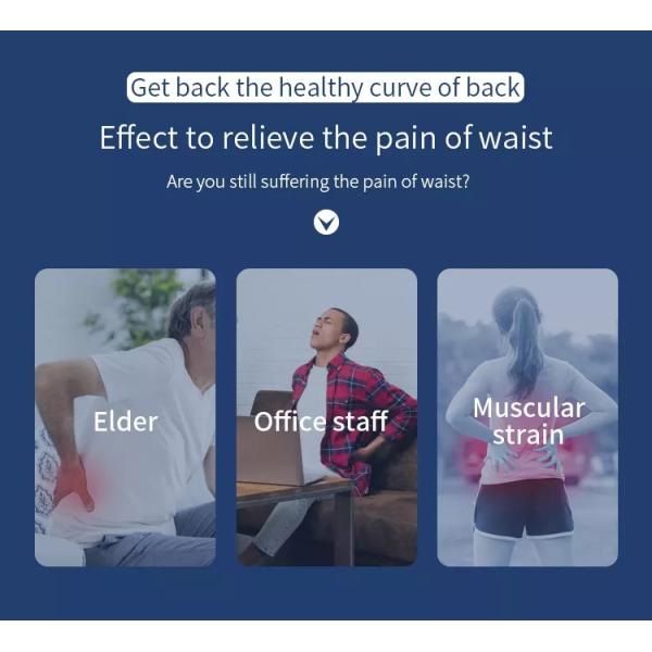 DC12V Heated Waist Belt For Pain Relief ODM Vibration And Heat Massage Belt