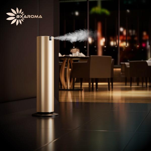 Machine à air parfumé à commande à distance pour la maison, diffuseur d'huile essentielle sans eau de 800 ml diffuseur d'air froid diffuseur d'odeur d'hôtel pour grand bureau