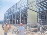 Construções de aço industriais do multi andar Q345 para oficinas