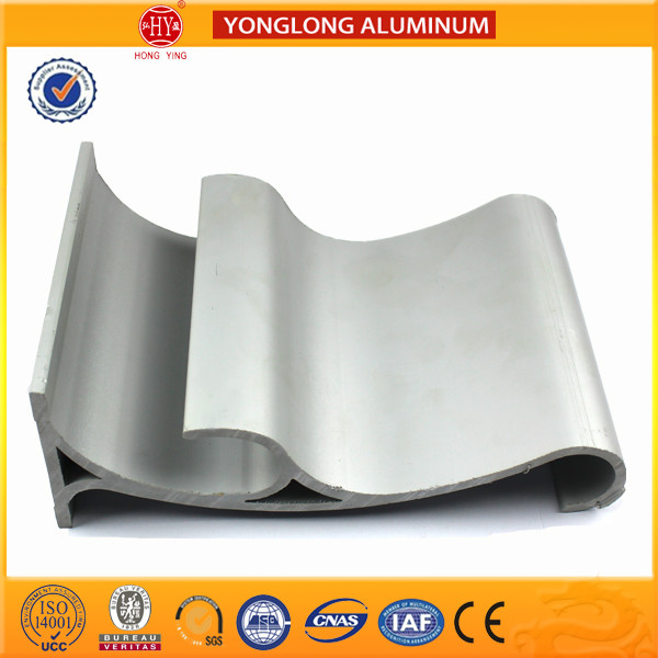 Reusable Machined Aluminum Profiles / 6063 Aluminium Ladder Parts