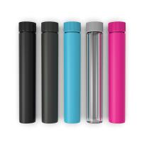 Custom 116mm Size Pre Rolled Tube With Logo CRC Glass Tube Child Proof With Cr Lids