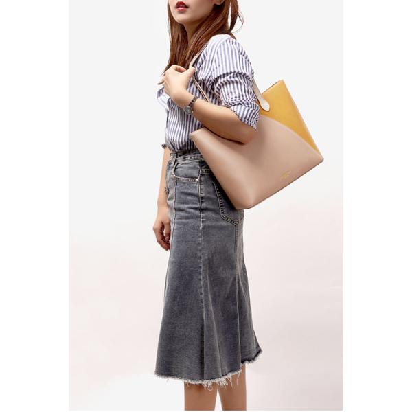 The new 2019 fashion one-shoulder bags women tote bag with large capacity