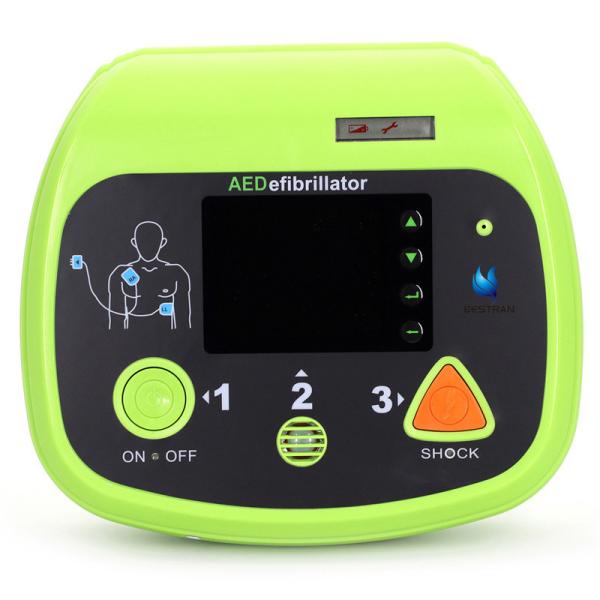 Défibrillateur portable AED Défibrillateur externe automatisé avec guide de réanimation vocale pour usage domestique public