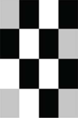 Handtufted Acrylic Carpet Design Black White Grey Color Combination