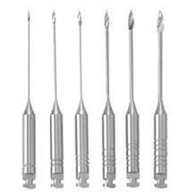 28mm Heat Treated Rotary Endodontic Files Dental Gate Drills For Enlargement Of The Canal