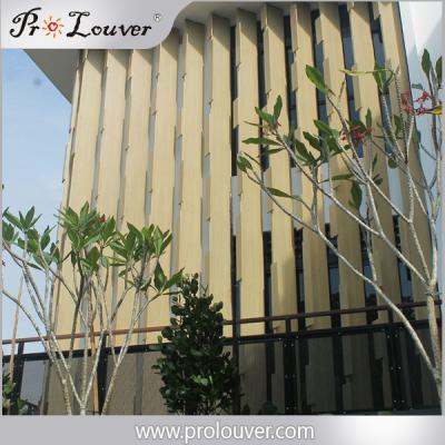 All New Designed Box Aluminium Louver Wall, Internal Louver Decoration