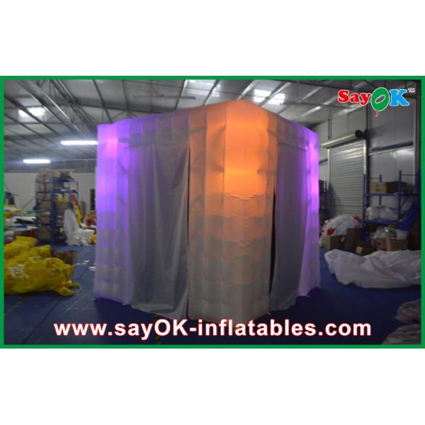 Раздувная будочка фото нанимает прочный освещая торговый центр будочки фото крупного плана для партии