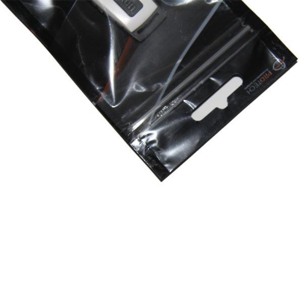 Custom Printing plastic pen packaging sealed header clear opp bag for makeup brush packing