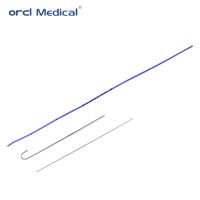 Bougie d'intubation endotrachéale jetable de qualité médicale à usage en gros, de type solide/creux, avec marquages de profondeur