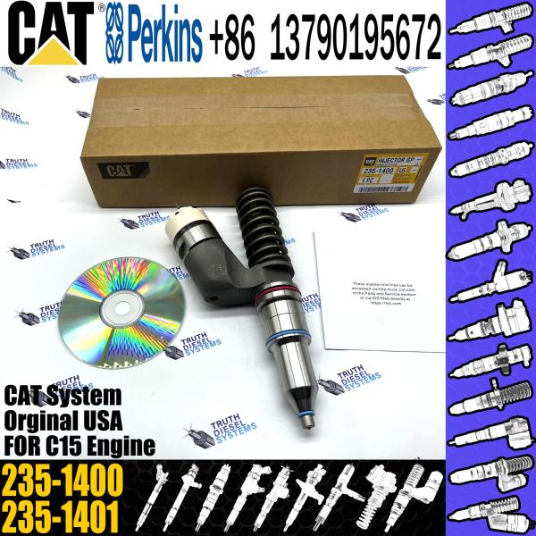 CAT Excavator Parts Fuel Injector 211-3025 200-1117 235-1401 235-1400 para el motor 211-3025 de C-15 C16