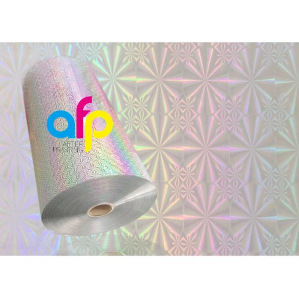 PET Holographic Thermal Laminating Film 12 Mic - 26 Mic Over 150 Patterns Optional