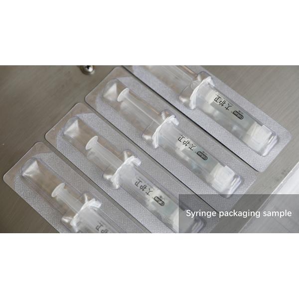 Syringe Alu PVC Blister Packing Machine Packaging Equipment For Dry Fruits