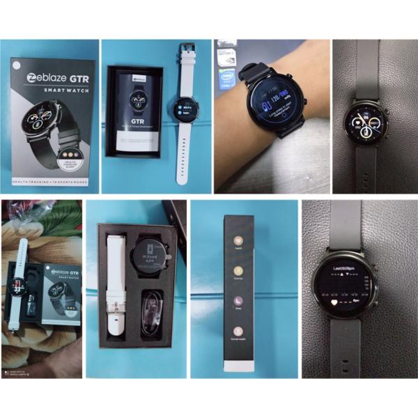 Дюйма дозора Zeblaze круглого экрана GTR 1,3 умного с шагомером