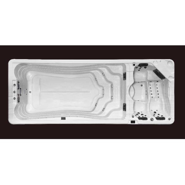 Ванна спа водоворота ушата гидролечения на открытом воздухе плавая выпущенный струю прием гостей семьи