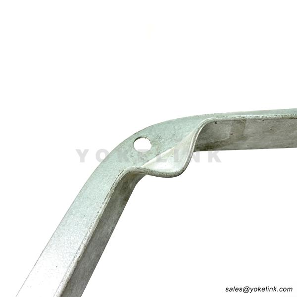 60 V Crossarm Brace 18 Drop for Utility Power Line Fitting