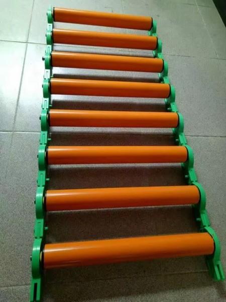 Industrial Adjustable Roller Conveyor Custom Size With High Toughness