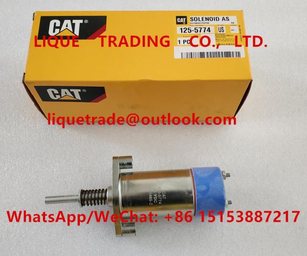 CAT / Solenoid AS 125-5774 , 1255774 , 125 5774, original Fuel Shutoff Solenoid