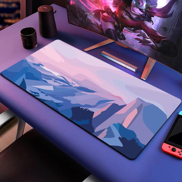 XYDAN Provides Sublimation Printable Mouse Pad Blank Material for Animation Landscape