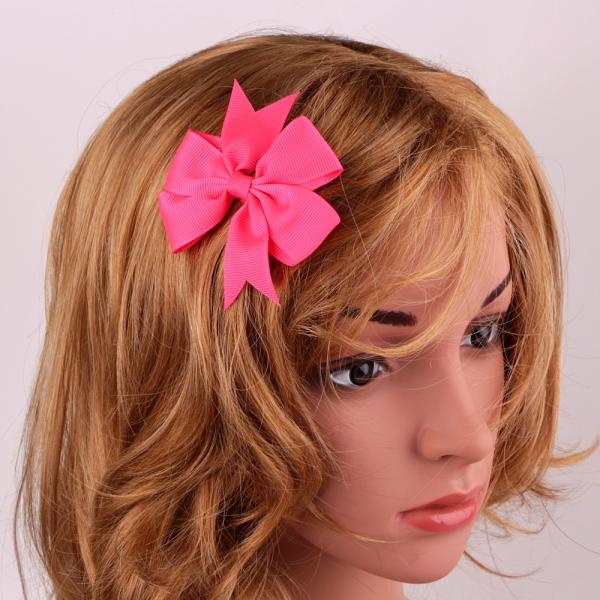 Clip Hair Bow Style Decoration Fancy Grosgrain Ribbon Hair Bows for Girls Hair Ornament