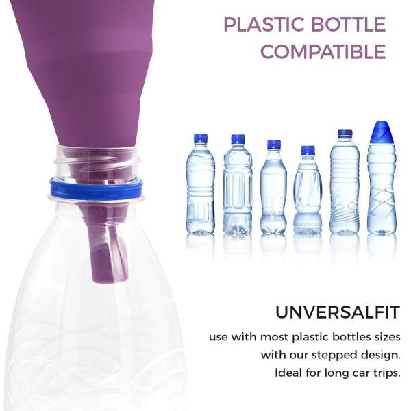 New Design Women Urinal Outdoor Travel Camping Portable Female Urinal Soft Silicone Urination Device
