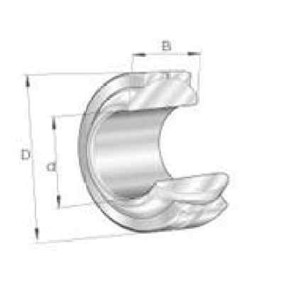 Chrome Steel Joint Spherical Insert Plain Ball Bearing GE20C Free Maintenance