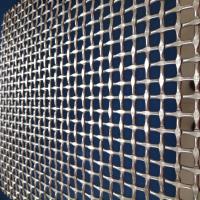 Fil tissé serti par replis en laiton antique Mesh Decorative Metal For Architecture de cadre