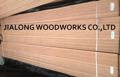 Sapele Wood Quarter Cut Veneer Sheet Natural Pink For Plywood