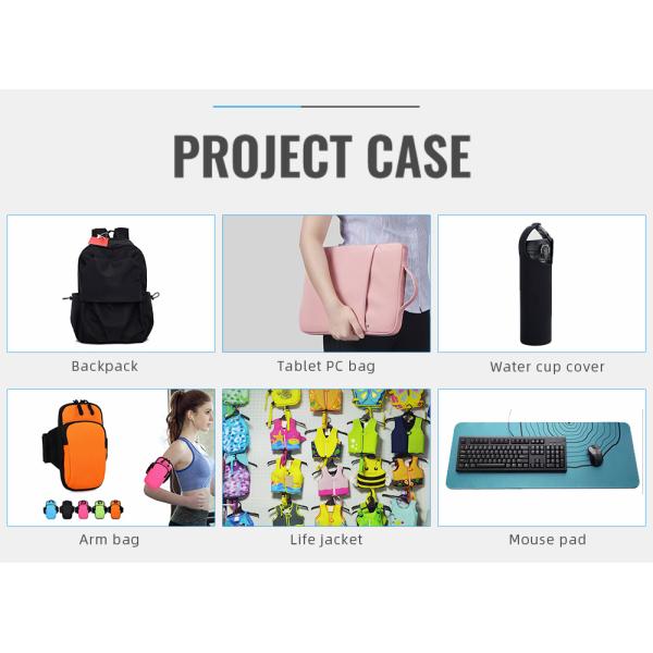 Мягкое прикосновение 4-стороннее растяжение Найлоновая ткань 75D эластичная Легкая защита от УФ