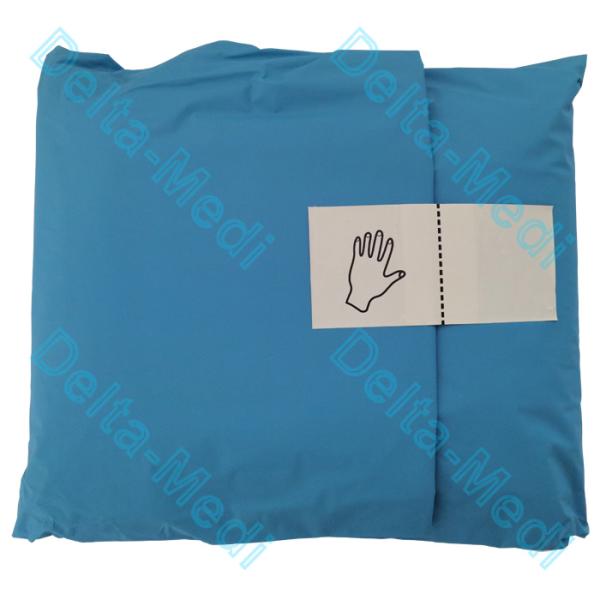 OEM Single Ophthalmic Drape Fluid Collection Pouch Incision Film 8 X 10 Cm