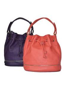 Stylish PU Cute Leisure Handbags with Cotton and polyster lining to Chromium hand ware