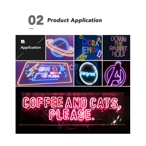 Прокладка СИД неона толщины зеленого цвета 8mm гибкая