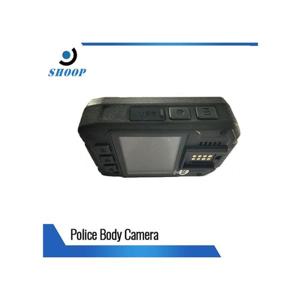 Capacidade impermeável da bateria das câmeras 3500mAh do corpo da polícia com 2 polegadas de exposição