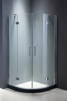 compartiment d'un seul bloc 800x800x1900mm de douche de 6mm