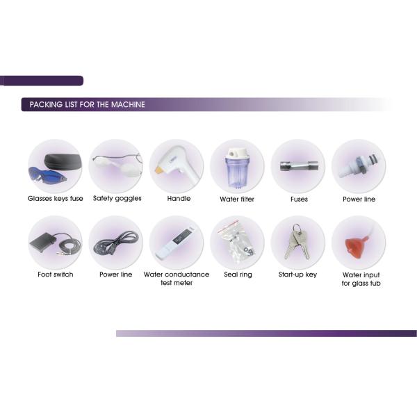 OEM Painless FAC Tech 808 Diode Laser Machine Vertical Permanent