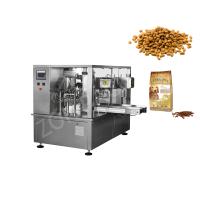 Levántese la empaquetadora rotatoria del bolso de la cremallera de la bolsa para el alimento para animales Cat Food