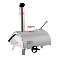 Forno de pizza de cozimento rápido semiauto de aço inoxidável