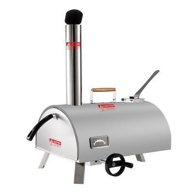 Forno de pizza de cozimento rápido semiauto de aço inoxidável