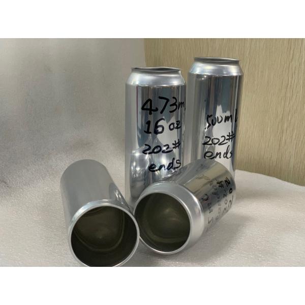 Custom 355ml Aluminum Beverage Cans With Color Lid