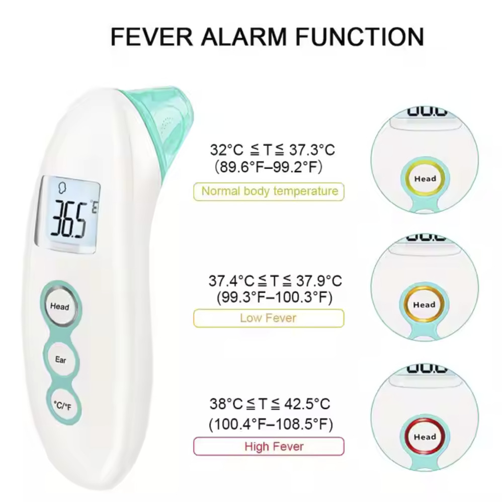 LCD Display Digital Forehead Body Infrared Thermometer For Baby Or Adult Needs
