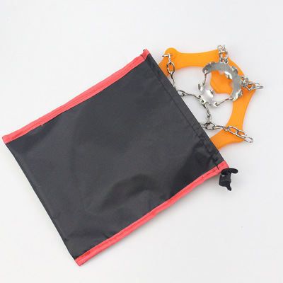 Traction Cleats Anti Slip 19 Teeth Steel Grip Safety  Stainless Steel Ice Spikes For Shoes