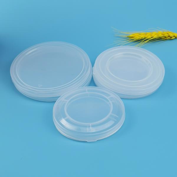 Повторно использовать бумажные крышки Debossed 73mm цилиндра изготовленные на заказ пластиковые