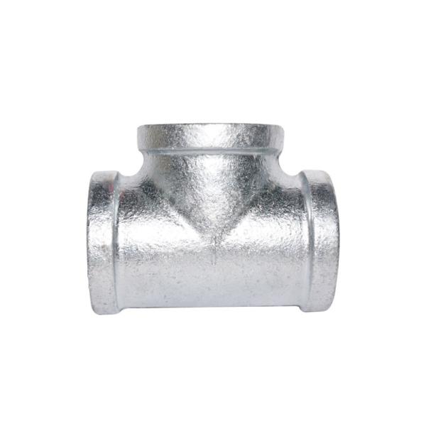ANSI Standard Black Paint Malleable Iron Tee 3 Way Pipe Fitting Square Head Code