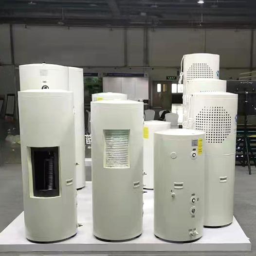 Household 80L Capacity Inner coil Air Source Heat Pump How Water Tank made of Enamel Steel Plate