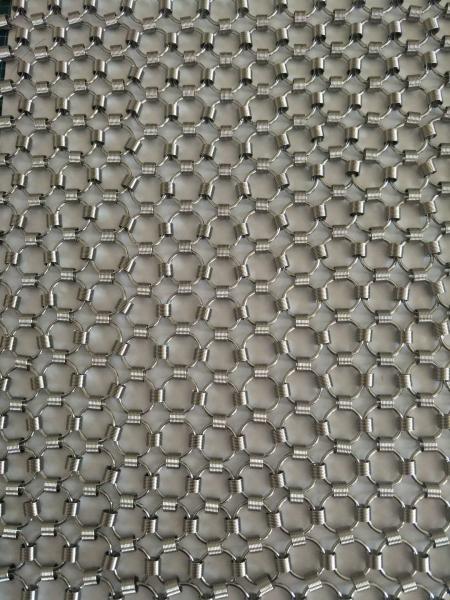 Professional Decorative Wire Grilles For Room Dividers / Hotel Hall Decoration