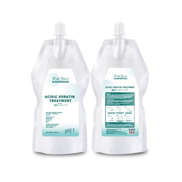 Masque capillaire de traitement à la kératine acide, huile cuite brésilienne, lotion pour permanente