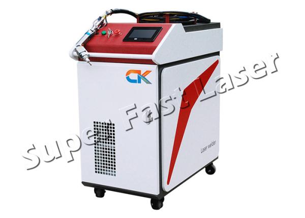 Máquina de soldadura Handheld do laser refrigerar de água para armários de cozinha/prateleira