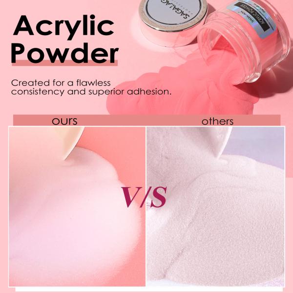 50g Custom High Quality Acrylic Nail Powder clear for Nail Acrylic Powder Vendors Colors Private Label