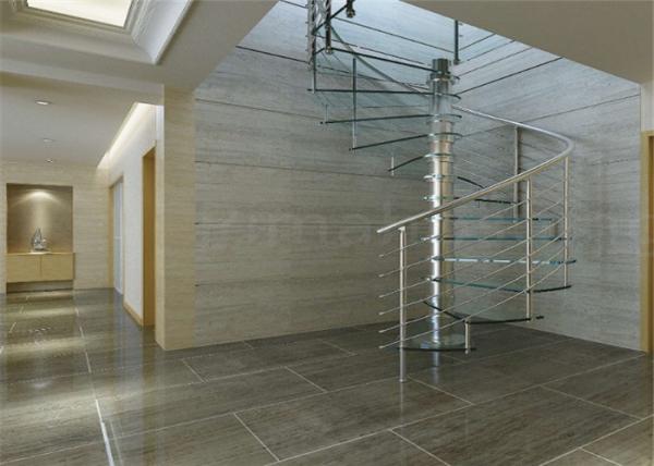 Modern Residential Space Saving Spiral Staircase , Loft Spiral Staircase No Welding