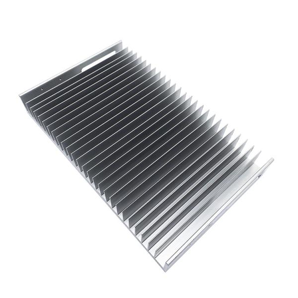 Big Mold Heat Sink Aluminum Extrusion Profiles Anodizing Clear Surface Treatment